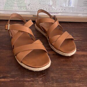 Womens Sofft Beechwood SF0030500 Leather Strap Sandals Shoes Size 9.5 NWOT